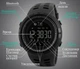 Мужские часы Skmei CLEVER 1250 Черные - изображение 7