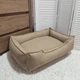Лежак для собак лежанка для больших собак всех пород 130×90×23 см XXXL SA130 Huge and Tiny - изображение 2