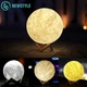 Ночник 3D светильник луна Moon Touch Control 15 см, 5 режимов - изображение 1