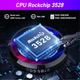 Смарт тв приставка H96 MAX RK3528 4/64 ГБ Android 13, WIFI 6 - изображение 9
