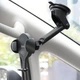 Тримач для мобільного HOCO CA60 Aspiring infrared sensor wireless charging car holder Black - изображение 7