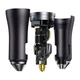 АЗП Baseus Golden Contactor Pro Dual Fast Charger Car Charger C+C 40W Dark Gray - изображение 4