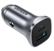 Автомобільний зарядний пристрій UGREEN CD130 Dual USB Car Charger (Space Gray) (UGR-30780) - изображение 2