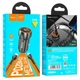 Автомобільний зарядний пристрій HOCO Z46A Blue whale PD20W+QC3.0 car charger set(C to iP) Metal Gray - изображение 6