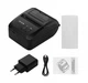 Портативный термопринтер для чеков штрих-кодов Zjiang POS-5809 90 мм/сек USB/Bluetooth Black - изображение 3