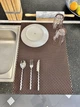 Коврик для сушки посуды EVAPUZZLE KITCHEN 60x40 см (сушилка для посуды, коврик для кухни, под посуду) Коричневый - изображение 5