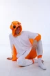 Пижама кигуруми мужская Kigurumi Белка Летяга Оранжевый L 165-175 см. (1106/2) - изображение 5