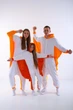 Пижама кигуруми мужская Kigurumi Белка Летяга Оранжевый L 165-175 см. (1106/2) - изображение 6