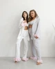 Пижамный костюм-тройка "Volan" (бра+рубашка+штаны) Серый L-XL - изображение 10