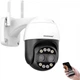 Уличная охранная поворотная&nbsp;Wi-Fi камера наблюдения BOAVISION BW8MP8X. 4К ЗУМ. ICSEE - изображение 1