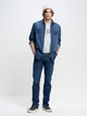 Jeansy slim fit męskie Big Star 110263 401 W36L32 Niebieskie (5901437838240) - obraz 3