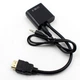 Кабель-переходник HDMI -> VGA эмулятор монитора конвертер адаптер с аудио 3.5 мм со звуком HDMI2VGA (519336542) Черный - изображение 5