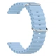 Ремешок для Zepp E - голубой / ширина крепления 20мм / силикон / Watchbands Hump (W37-4WB88111936) - изображение 3