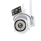 Миникамера IP OMG Q0520S 8Мп WiFi 2 объектива датчик движения ночная запись вращение звук - изображение 1