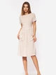 Sukienka damska Nife S203 36 Beżowa (5908292720772) - obraz 1