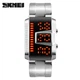 Мужские оригинальные часы SKMEI 1179 Серебристые - изображение 4