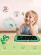 Планшет для рисования детский LCD графический со стилусом игровой электронная доска для рисования заметок и записей цветной для детей 8 5 дюймов творческий развивающий интерактивный набор DobraMAMA Зеленый 69165 - изображение 7
