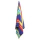Cпортивное полотенце пляжное полотенце Zelart 4Monster Rainbow Beach Towel Fit T-RST Blue-Red - изображение 5