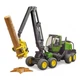 Спецтехніка Bruder Харвестер John Deere 1270G з 1 колодою (02135) - зображення 2