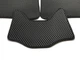 Коврики автомобильные Mitsubishi Lancer 2003-2007 EVA- черные кт 5шт AVTM - изображение 6