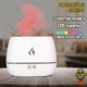 Ультразвуковой увлажнитель воздуха-ночник Air Purifier 6W с эффектом пламени на 7 цветов, USB Белый - изображение 1
