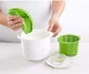 Форма для приготовления творога и сыра Cheese master 1 л набор пластиковая white green - изображение 5