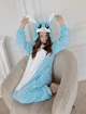 Піжама кігурумі Kigurumi Заєць Кролик для дівчаток Блакитна на зріст 155-165 см (109141) - зображення 1