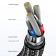 Кабель UGreen USB to Type-C 3A 18W Aluminium Alloy 0.25 м Тёмно-серый US288 (0136) - изображение 3