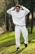 Мужские спортивные штаны теплые на флисе oversize Intruder 0103 2XL-3XL Белый ( IN - 0103/2 C ) - изображение 6