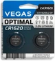 Батарейка VEGAS CR1620 літієва 2шт. Optimal - зображення 1