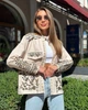 Жіночий котоновий піджак Esq без застібки з вишивкою M чорний (2687) - зображення 1