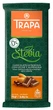 Шоколад без глютена та без цукру "Молочний з мигдалем" Stevia Trapa 75 г - зображення 1