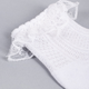 Набір шкарпеток дитячий YOCLUB 3Pack Girl's Socks With Frill SKL-0009G-0100 6-9 3 пари White (5904921620796) - зображення 3