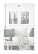 Рамка для дипломов деревянная 25х38 багет: DL3005-01 Белый (с глянцевым прозрачным пластиком 0.8мм, двп) EmojiFrame - изображение 6