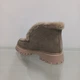 Лоферы зимние замшевые с мехом Lonza 9A5073-A-1 37 бежевые - изображение 5