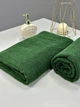 Махровое полотенце для бани и сауны Osborn Textile 100х150 см Зеленый - изображение 2