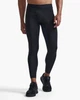 Мужские компрессионные тайтсы 2XU, Base Layer Compression Tights, L, черный/черный логотип - изображение 1