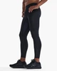 Мужские компрессионные тайтсы 2XU, Base Layer Compression Tights, L, черный/черный логотип - изображение 4