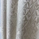 Шикарные готовые шторы Ромб TG Home из жаккардовой ткани Крем - изображение 6