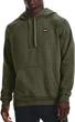 Чоловіче Худі з капюшоном Under Armour UA Rival Fleece Hoodie Зелений - M 1357092-390 - изображение 1