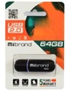 USB Флешка 64Gb Mibrand USB 2.0 Panther Black KT-FF - изображение 2