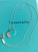 Срібний кулон Mini Double Heart Tag Pendant Tiffany & Co - зображення 7