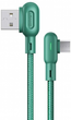 Кабель Usams U57 USB - micro-USB 2 A 1.2 м Green (6958444948614) - зображення 1