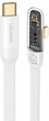 Kabel kątowy Usams Iceflake Series Fast Charging PD USB Type-C - Lightning 20 W 2 m Biały (6958444902425) - obraz 1