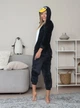 Піжама Кігурумі My Kigu Жіноча Пінгвін Чорний Розмір S 145-155 см (106641) - зображення 3