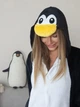 Піжама Кігурумі My Kigu Жіноча Пінгвін Чорний Розмір S 145-155 см (106641) - зображення 6
