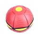 Складной игровой мяч - трансформер Flat ball красный - изображение 4
