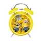 Детские настольные часы-будильник "Миньоны (Minions) / Гадкий я" 12х17х6 см желтый 5056 - изображение 1