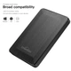 Портативный внешний жесткий диск 1 ТБ USB 3.0 UnionSine-HD2513 Data Pocket black 1TB - изображение 6