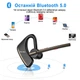 Bluetooth гарнітура New Bee M-50 Black, Версія Bluetooth: 5.2 шумозаглушення (NB-M50) - зображення 7